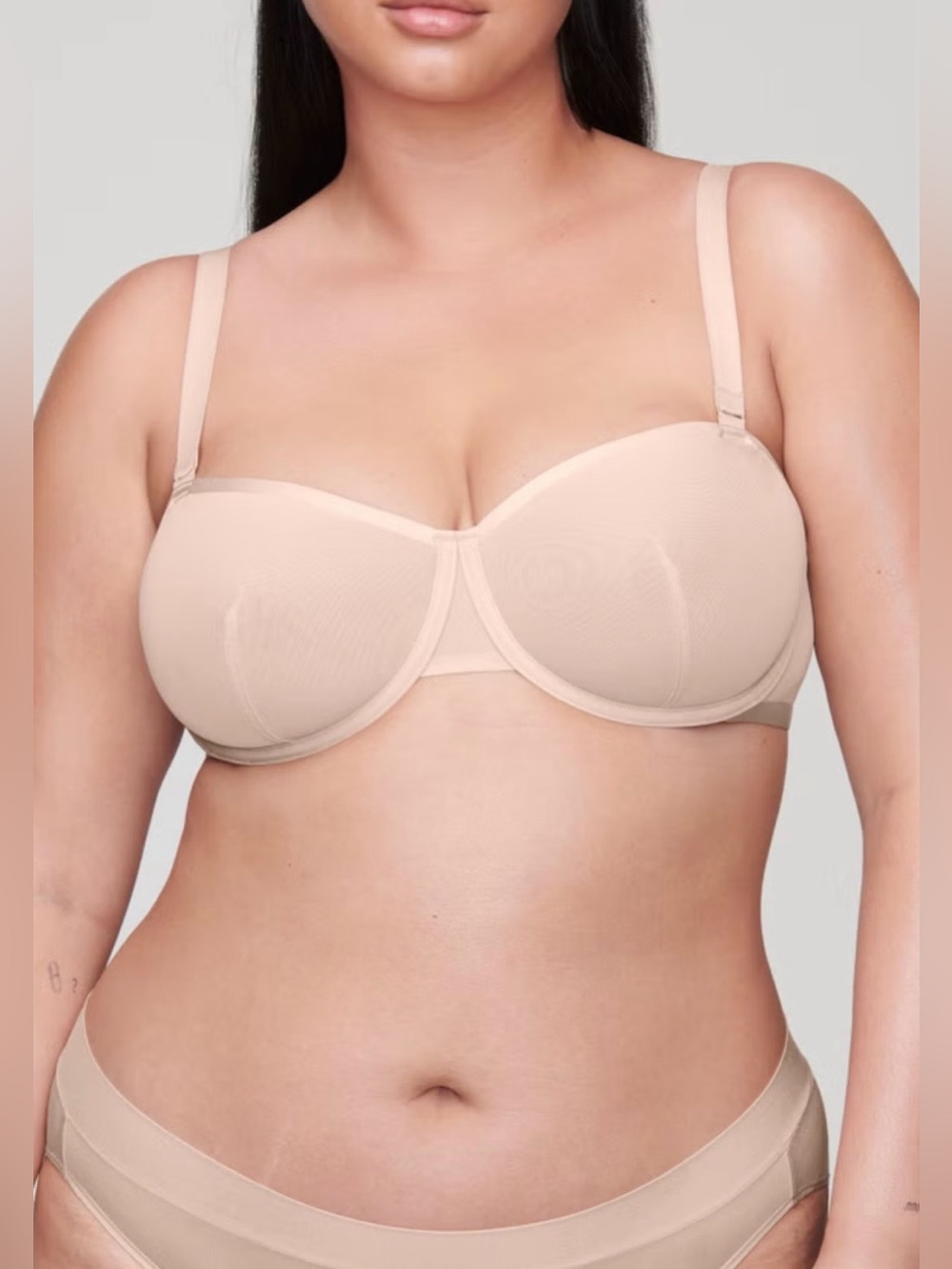 NWOT CUUP THE BALCONETTE - MESH in Sand